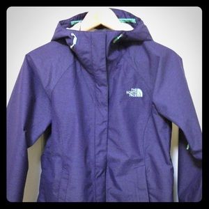 North Face rain jacket size S